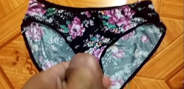  sịp em hàng xóm hoa lá cành bắt mắt  | Cum on panties compilation the best!